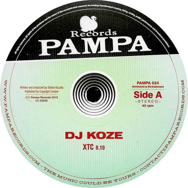 DJ Koze - XTC | Pampa Records (PAMPA 024) - main DJ Koze - XTC | Pampa Records (PAMPA 024) - main
