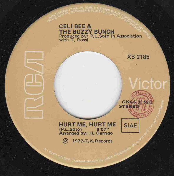 Celi Bee & The Buzzy Bunch - Superman / Hurt Me, Hurt Me | RCA (XB 2185) - 4