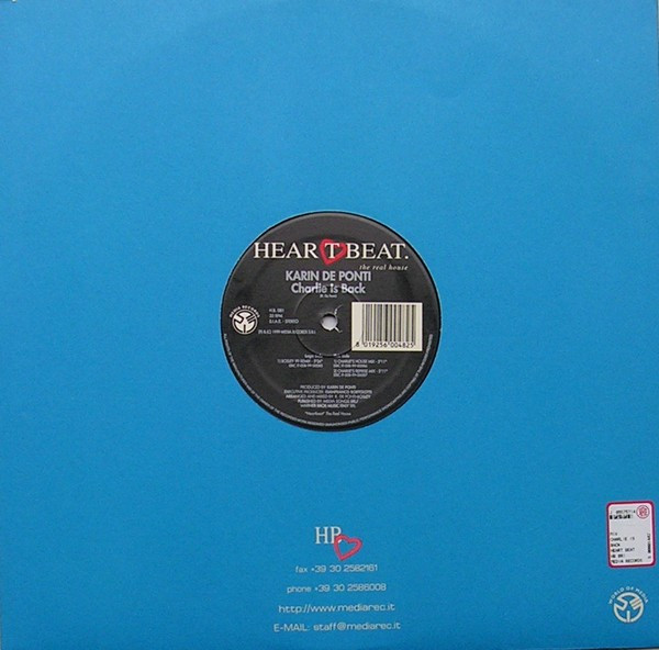 Karin De Ponti - Charlie Is Back | Heartbeat (H.B. 081) - 4 Karin De Ponti - Charlie Is Back | Heartbeat (H.B. 081) - 4