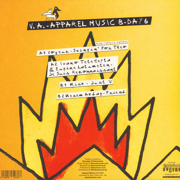 Various - Apparel Music B-Day 6 | Apparel Music (APPAREL001) - 2