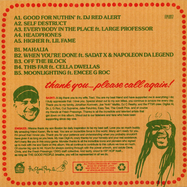 The Good People - Good For Nuthin' | Fresh Pressings International (FPI017) - 2
