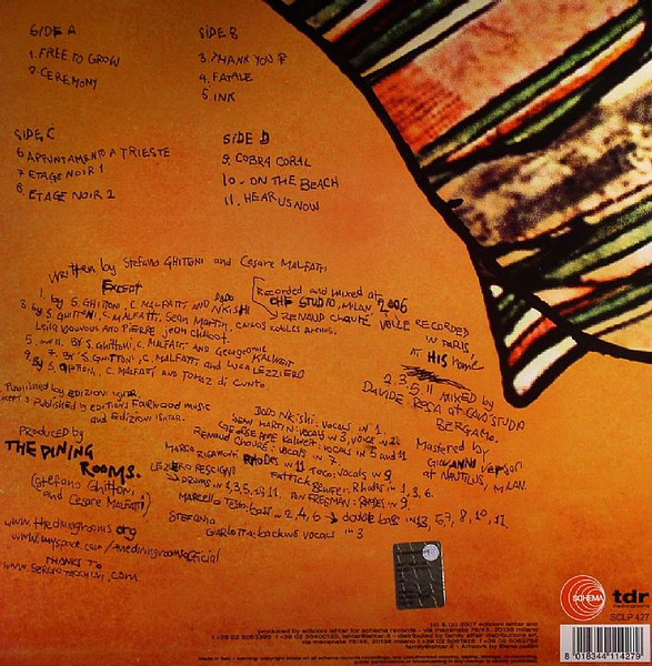 The Dining Rooms - Ink | Schema (SCLP 427) - 2