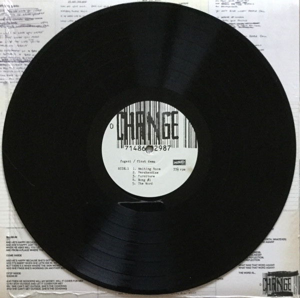 Fugazi - First Demo | Dischord Records (DIS181V) - 3