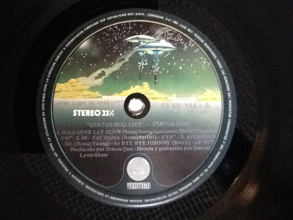 Status Quo - Live | Vertigo (66 41 591) - 4