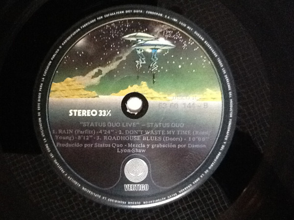 Status Quo - Live | Vertigo (66 41 591) - 3