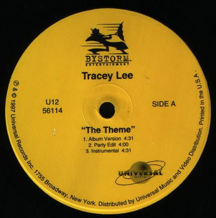 Tracey Lee - The Theme | Bystorm Entertainment (U12 56114)