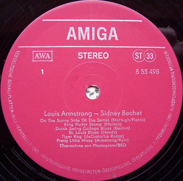 Louis Armstrong / Sidney Bechet