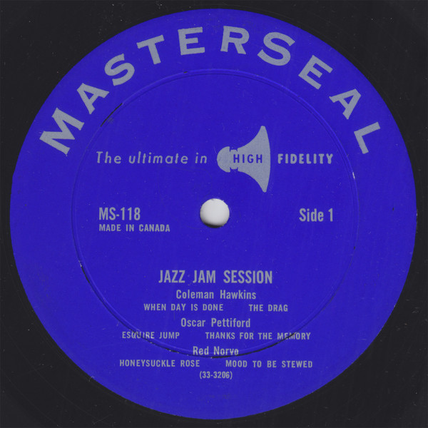 Various - Jazz Jam Session | Masterseal (MS-118) - 3