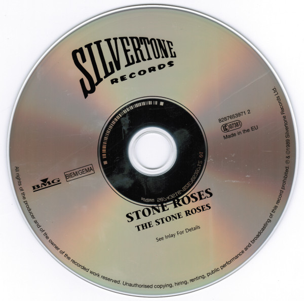 The Stone Roses - The Stone Roses | Silvertone Records (82876 53971 2) - 3