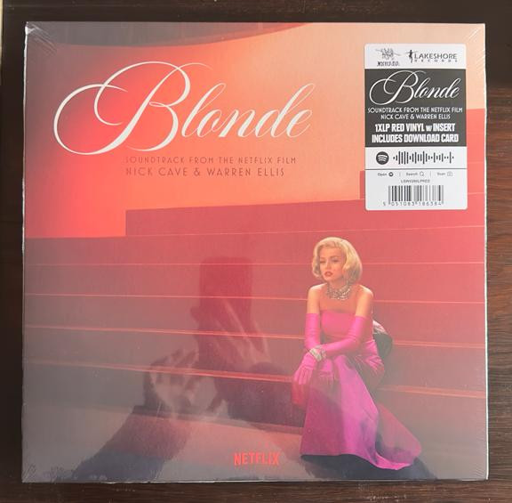 Nick Cave & Warren Ellis - Blonde (Soundtrack From The Netflix Film) | Lakeshore Records (LSINV295LPRED) - main Nick Cave & Warren Ellis - Blonde (Soundtrack From The Netflix Film) | Lakeshore Records (LSINV295LPRED) - main