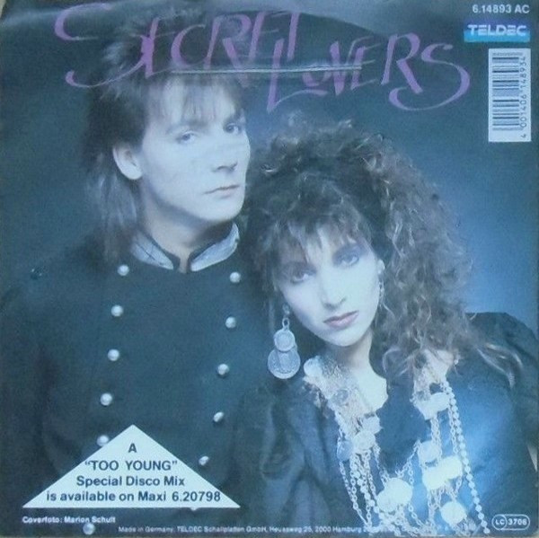 Secret Lovers - Another Minute / Too Young | TELDEC (6.14893) - 2