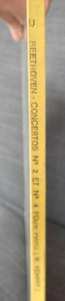 Ludwig van Beethoven - Wilhelm Kempff , Ferdinand Leitner , Berliner Philharmoniker - Concertos Pour Piano Et Orchestre No 2 En Si Bemol Majeur - No 4 En Sol Majeur | Deutsche Grammophon (138 775) - 3