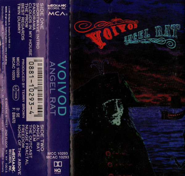 Voïvod - Angel Rat [Cassette] | Mechanic Records (MCC 10293) - 2