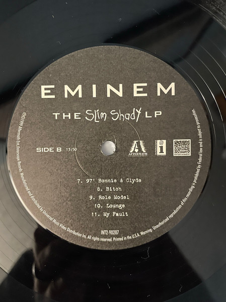 Eminem - The Slim Shady LP | Aftermath Entertainment (INT2-90287) - 4 Eminem - The Slim Shady LP | Aftermath Entertainment (INT2-90287) - 4