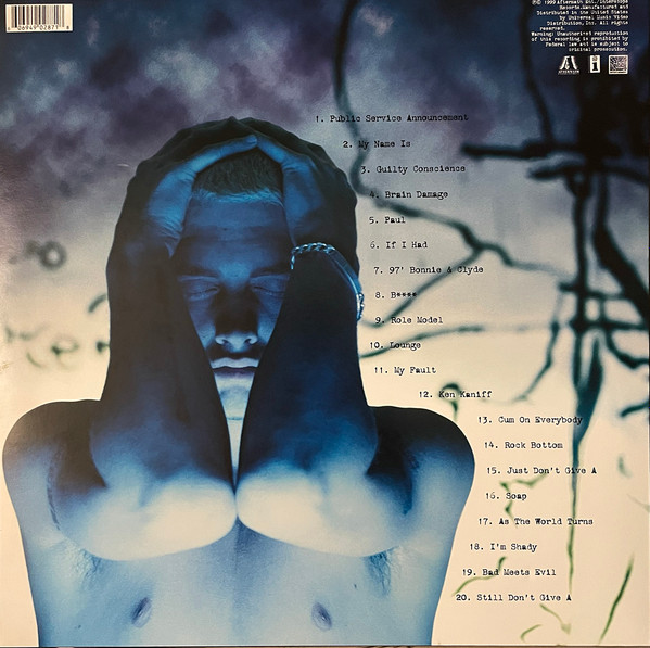 Eminem - The Slim Shady LP | Aftermath Entertainment (INT2-90287) - 2 Eminem - The Slim Shady LP | Aftermath Entertainment (INT2-90287) - 2