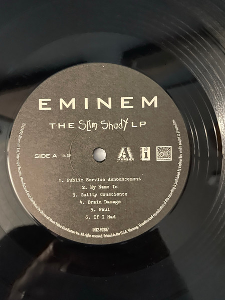 Eminem - The Slim Shady LP | Aftermath Entertainment (INT2-90287) - 3 Eminem - The Slim Shady LP | Aftermath Entertainment (INT2-90287) - 3