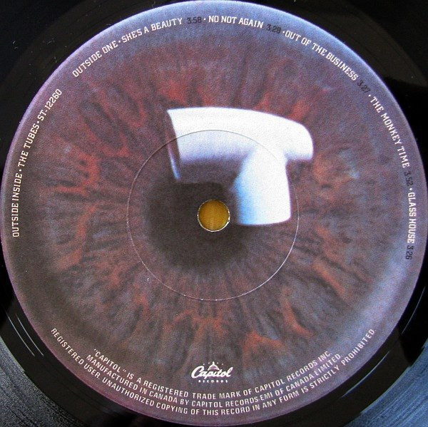 The Tubes - Outside Inside | Capitol Records (ST-12260) - 3