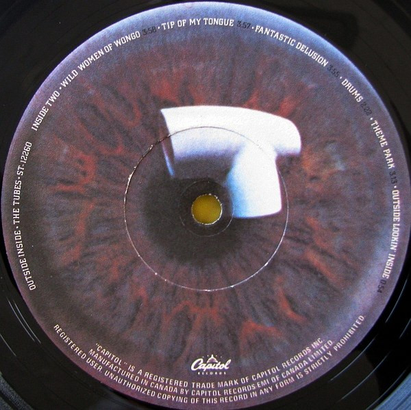 The Tubes - Outside Inside | Capitol Records (ST-12260) - 4