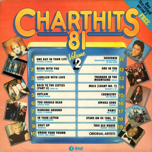 Various - Chart Hits 81 Volume 2 | K-Tel (NE 1142) - main Various - Chart Hits 81 Volume 2 | K-Tel (NE 1142) - main
