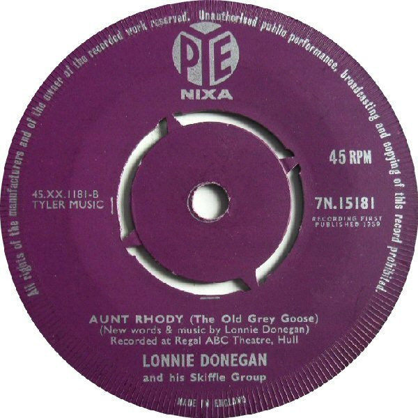 Lonnie Donegan's Skiffle Group - Does Your Chewing Gum Lose It's Flavour (On The Bedpost Overnight?) | Pye Nixa (7N.15181) - 2 Lonnie Donegan's Skiffle Group - Does Your Chewing Gum Lose It's Flavour (On The Bedpost Overnight?) | Pye Nixa (7N.15181) - 2