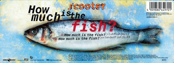 Scooter - How Much Is The Fish? | Club Tools (edel0064970CLU) - 3