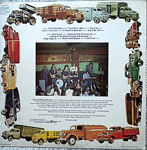 Commander Cody And His Lost Planet Airmen - Hot Licks, Cold Steel & Truckers Favorites | Paramount Records (PAS-6031) - 2 Commander Cody And His Lost Planet Airmen - Hot Licks, Cold Steel & Truckers Favorites | Paramount Records (PAS-6031) - 2