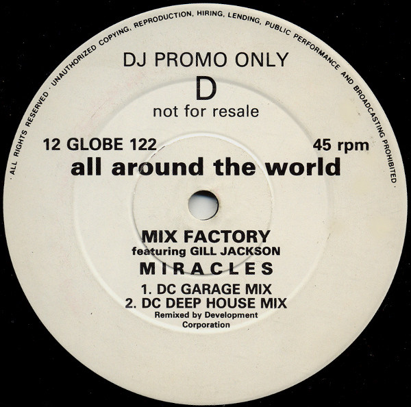Mix Factory - Miracles | All Around The World (12 GLOBE 122) - 4 Mix Factory - Miracles | All Around The World (12 GLOBE 122) - 4