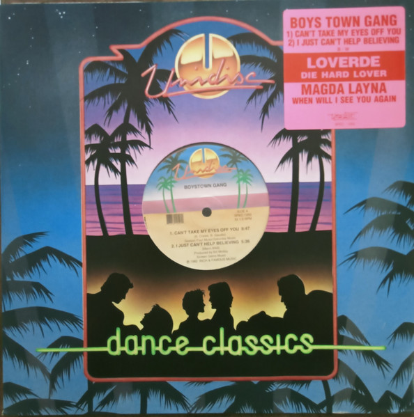 Boys Town Gang / Loverde / Magda Layna - Can't Take My Eyes Off You / I Just Can't Help Believing / Die Hard Lover / When Will I See You Again | Unidisc (SPEC-1250) - main