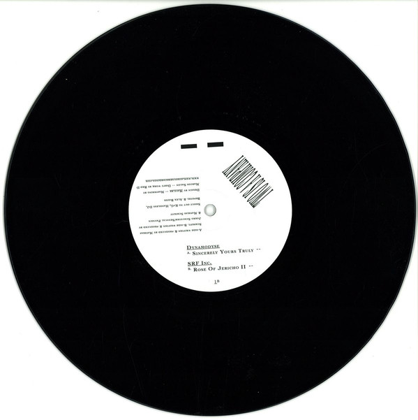 Dynamodyse / SRF Inc - Sincerely Yours Truly / Rose Of Jericho II | We Play House Recordings (TEN-2)