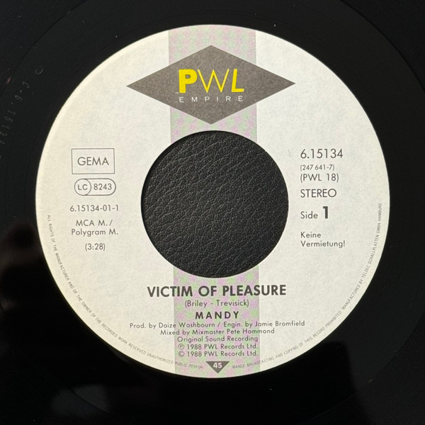 Mandy Smith - Victim Of Pleasure | PWL Empire (6.15134 AC) - 3