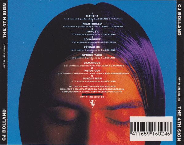 CJ Bolland - The 4th Sign | R & S Records (RS 92024 CD) - 2 CJ Bolland - The 4th Sign | R & S Records (RS 92024 CD) - 2
