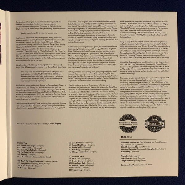 Charles Stepney - Step On Step | International Anthem Recording Company (IARC 0055) - 3 Charles Stepney - Step On Step | International Anthem Recording Company (IARC 0055) - 3