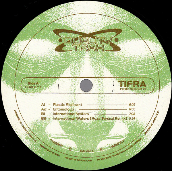 Tifra - Plastic Replicant EP | Duality Trax (DUALITY3)