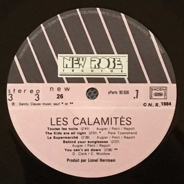 Les Calamités - À Bride Abattue | New Rose Records (NEW 26) - 3 Les Calamités - À Bride Abattue | New Rose Records (NEW 26) - 3
