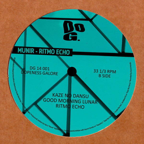 Munir Septiandry - Ritmo Echo | Dopeness Galore (DG 14 001) - 2