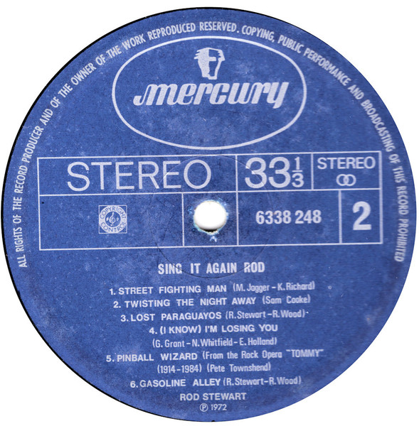 Rod Stewart - Sing It Again Rod | Mercury (6338248) - 4