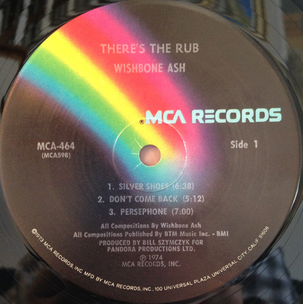 Wishbone Ash - There's The Rub | MCA Records (MCA-464) - 3