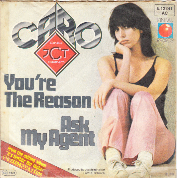 Caro & JCT Band - You're The Reason / Ask My Agent | Pinball Records (6.12 241)