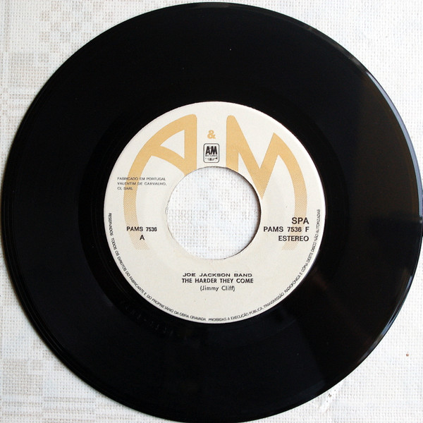 Joe Jackson Band - The Harder They Come / Out Of Style / Tilt | A&M Records (PAMS 7536 F) - 2