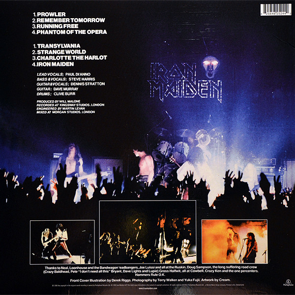 Iron Maiden - Iron Maiden | Parlophone (2564625244) - 2