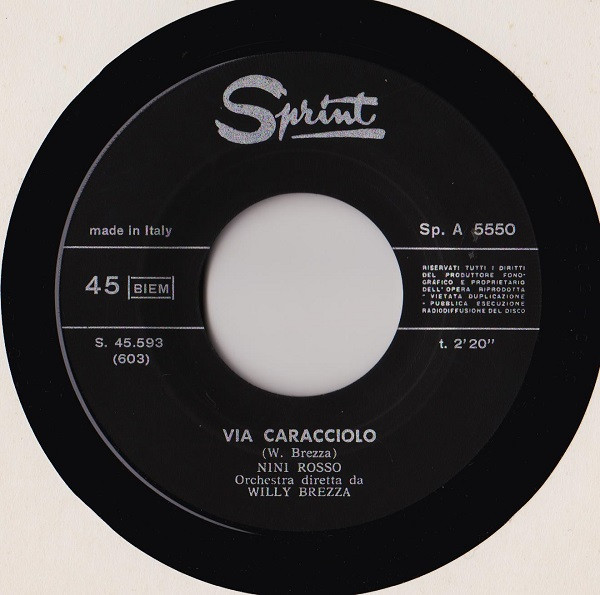 Nini Rosso - Il Silenzio | Sprint (Sp. A 5550) - 4