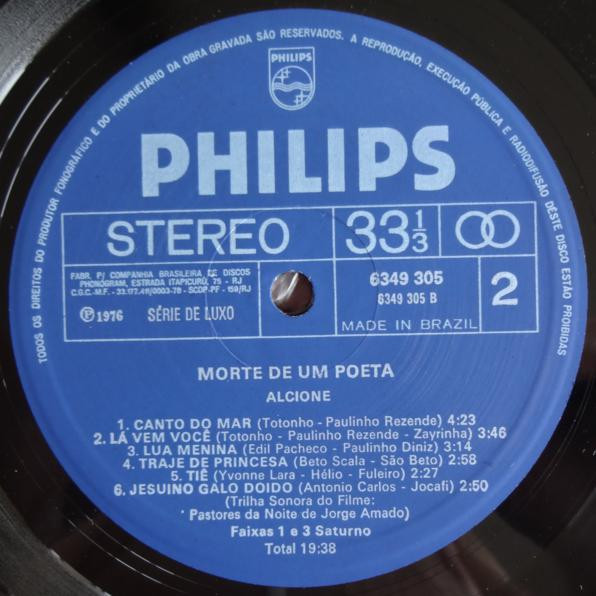 Alcione - Morte De Um Poeta | Philips (6349 305) - 3 Alcione - Morte De Um Poeta | Philips (6349 305) - 3
