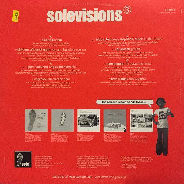 Various - Solevisions 3 | Sole Music (SOLE 006 LP) - 2 Various - Solevisions 3 | Sole Music (SOLE 006 LP) - 2