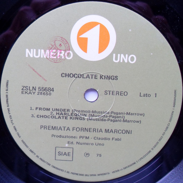 Premiata Forneria Marconi - Chocolate Kings | Numero Uno (ZSLN 55684) - 3 Premiata Forneria Marconi - Chocolate Kings | Numero Uno (ZSLN 55684) - 3