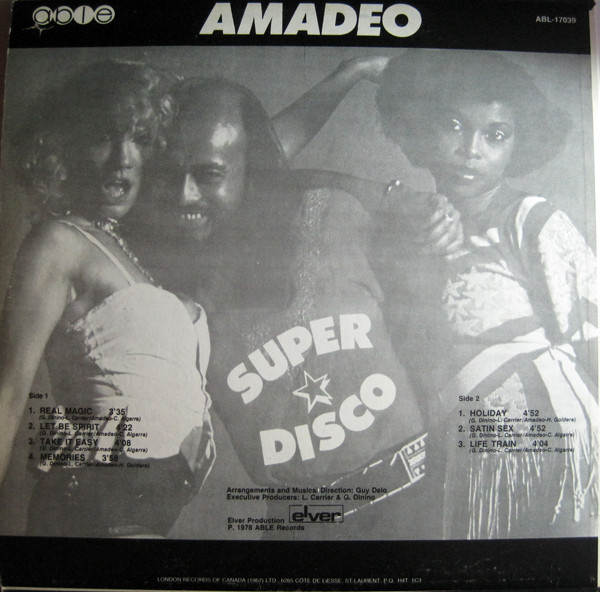 Amadeo - Real Magic | Able (ABL-17039) - 2