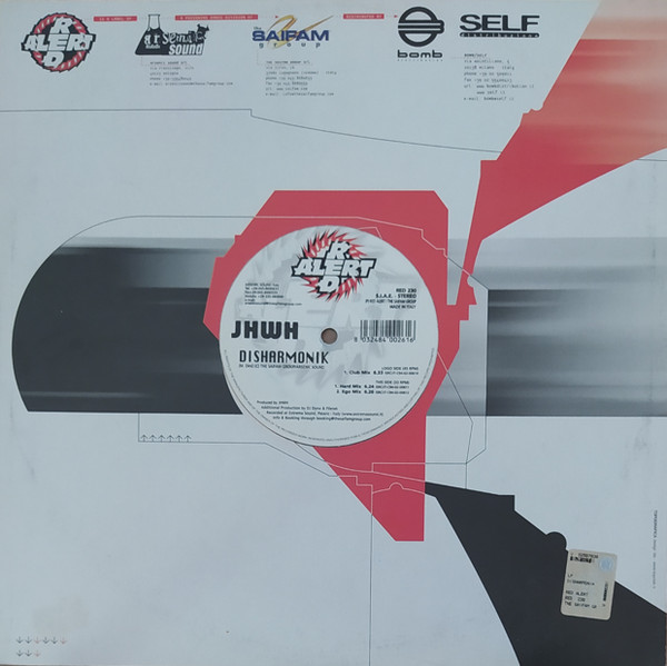 JHWH - Disharmonik | Red Alert (RED 230) - 3