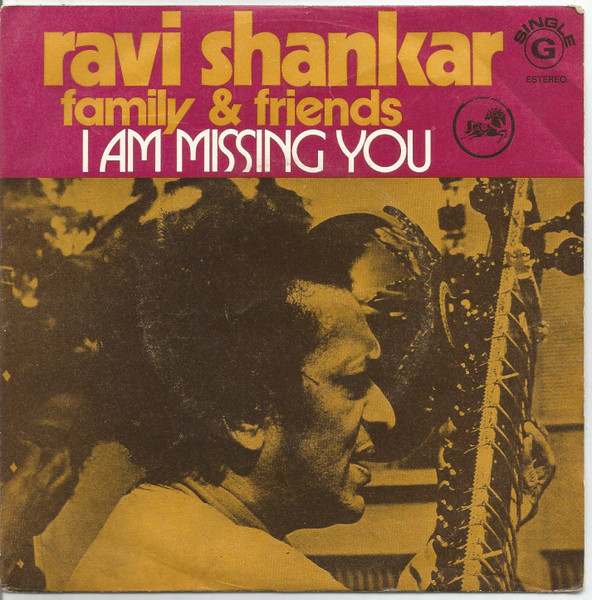 Shankar Family & Friends - I Am Missing You / Lust | Dark Horse Records (8E 006-96 280 G) - main