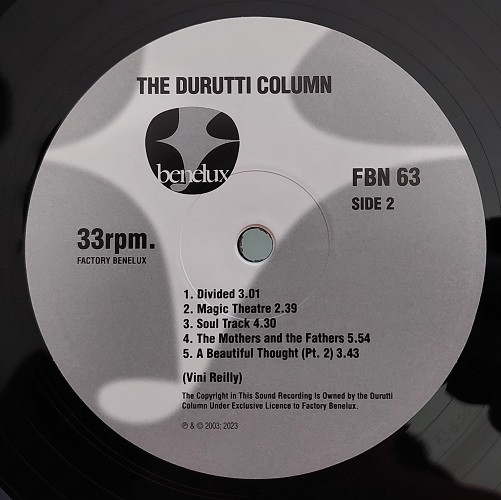 The Durutti Column - Treatise On The Steppenwolf + Human Avatars | Factory Benelux (FBN 63) - 4 The Durutti Column - Treatise On The Steppenwolf + Human Avatars | Factory Benelux (FBN 63) - 4