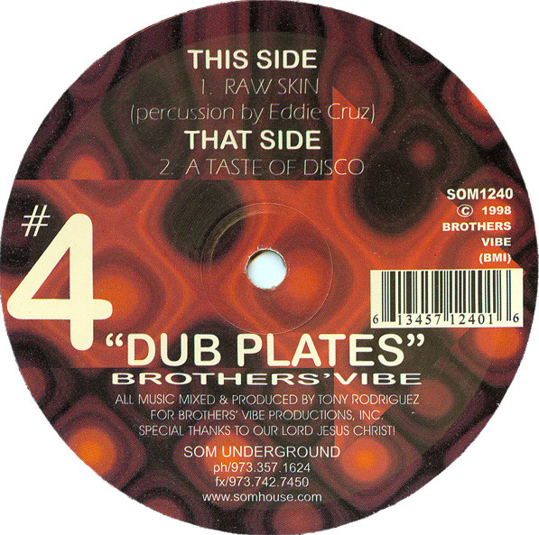 Brothers' Vibe - Dub Plates #4 | SOM Underground (SOM1240) - 2
