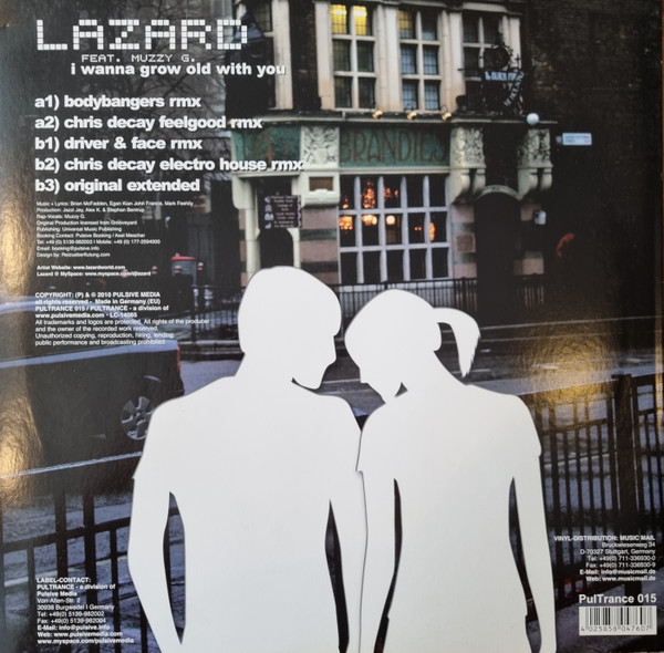 Lazard Feat. Muzzy G. - I Wanna Grow Old With You | Pulsive Trance (PULTRANCE 015) - 2